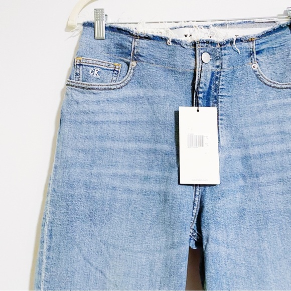 Calvin Klein Jeans - High Waisted Medium Wash Jeans - Picture 2 of 5